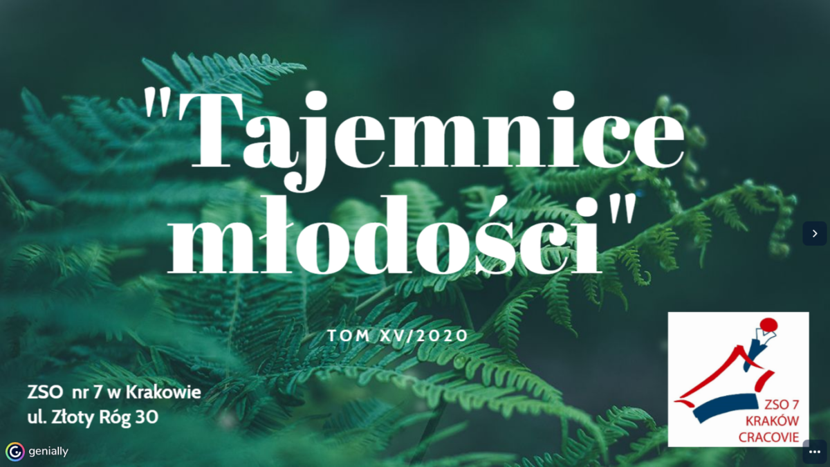 XV Tajemnice młodości