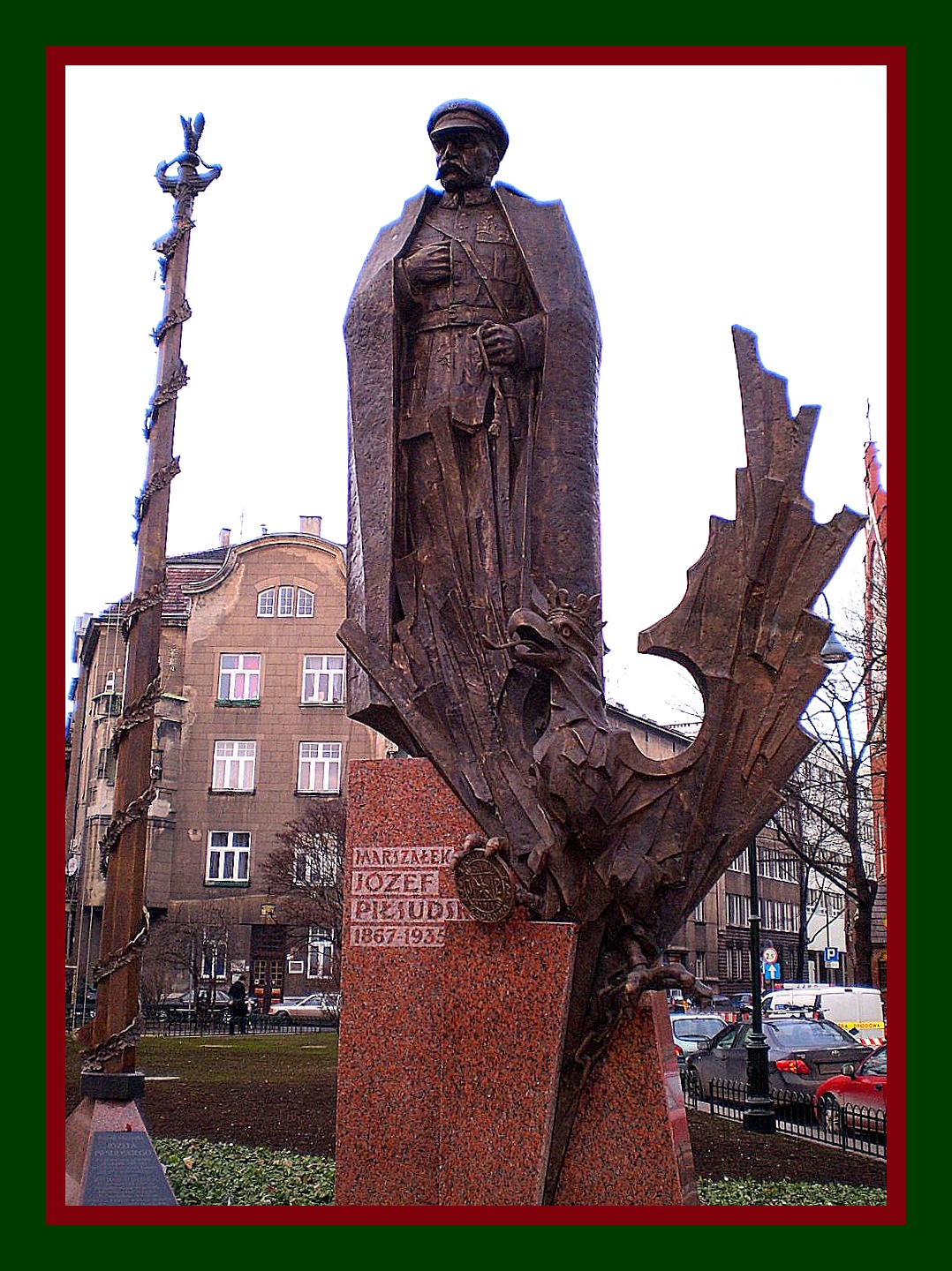 Pomnik Józefa Piłsudskiego Kraków zdjęcie II