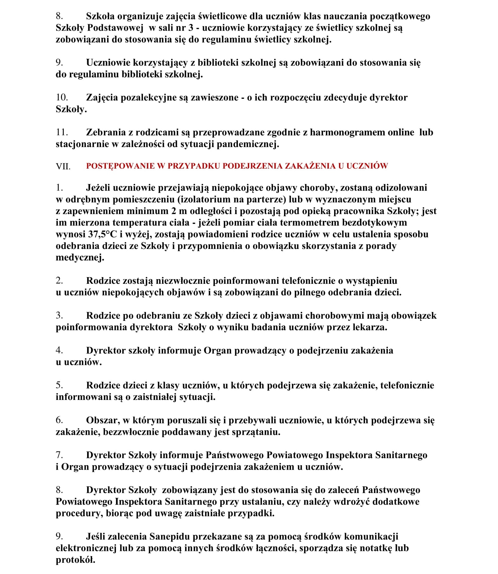 KSP 21-22 Procedura organizacji pracy ZSO nr 7 w Krakowie uaktualniona 1.04.22-4